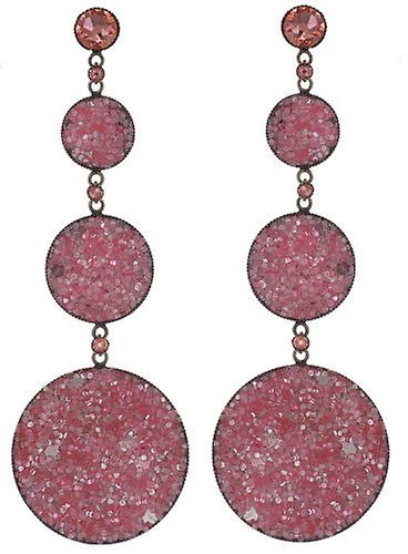 Bild für Ohrstecker baumelnd Studio 54 Pink  size L,S,XS