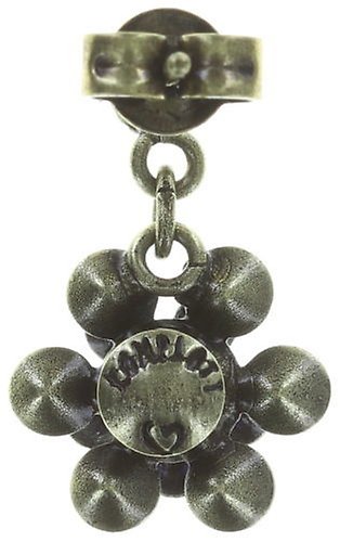 image pour Clou d'oreille pendant Lost Garden Rouge / Orange  