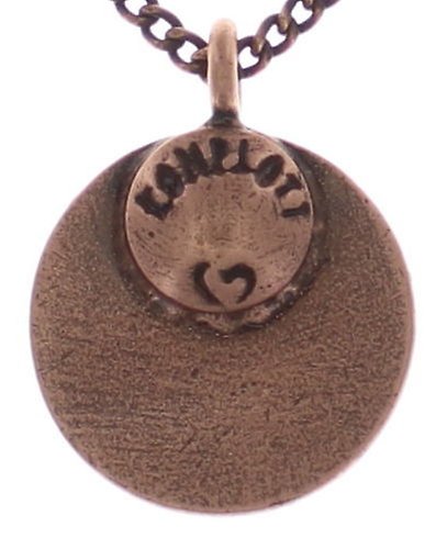image for Necklace Pendant Spell on You Beige / Pink  