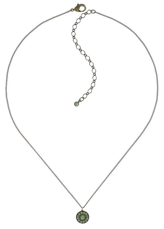 image for Necklace Pendant Spell on You Green  