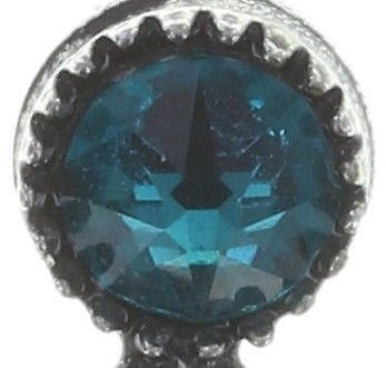 image for Earring Stud Dangling Simply Beautiful Blue  
