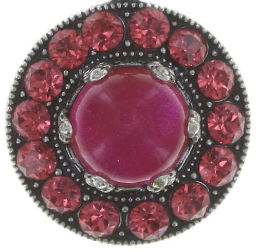 image for Earring Stud Dangling Simply Beautiful Dark Rose  