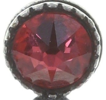 image for Earring Stud Dangling Simply Beautiful Dark Rose  