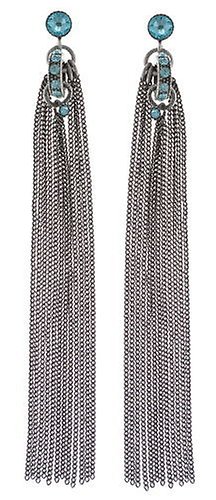 image pour Clou d'oreille pendant Colour Ring Bleu lt. turquoise 