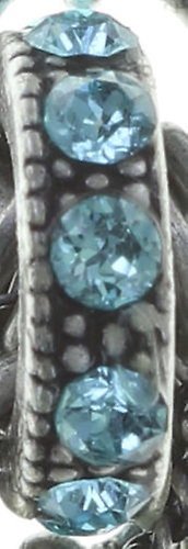 Bild für Ohrstecker baumelnd Colour Ring Blau lt. turquoise 