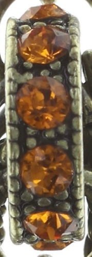 Bild für Ohrstecker baumelnd Colour Ring Multi tangerine 