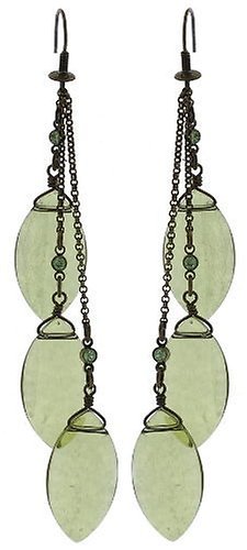 image pour Boucles d'oreilles pendantes Festival Earrings Vert  