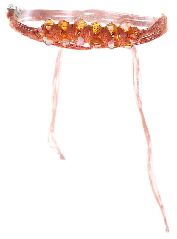 image pour Bracelet nœud Festival Bracelet Orange  