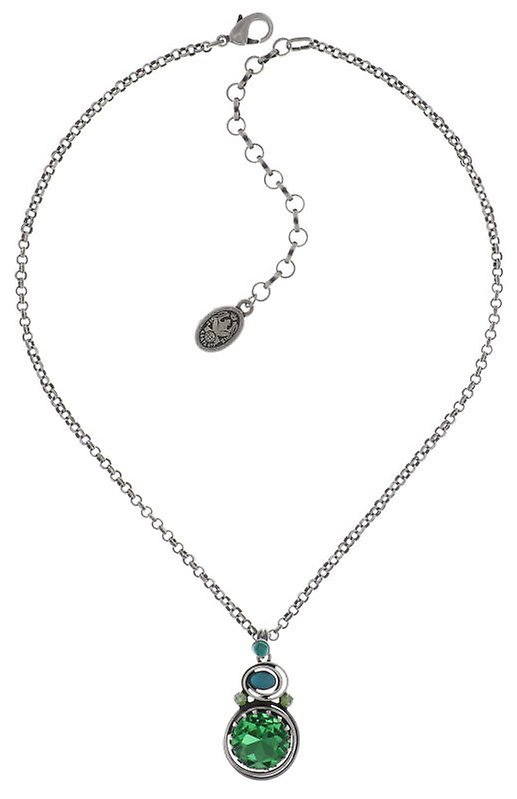 image pour Collier pendant Boho Twist Vert  