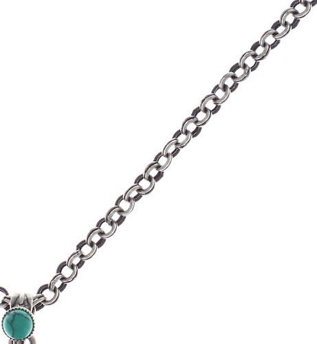 image for Necklace Pendant Boho Twist Green  