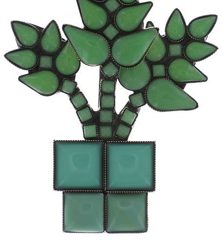 image for Necklace Pendant Sunflower Yellow / White / Green  size L