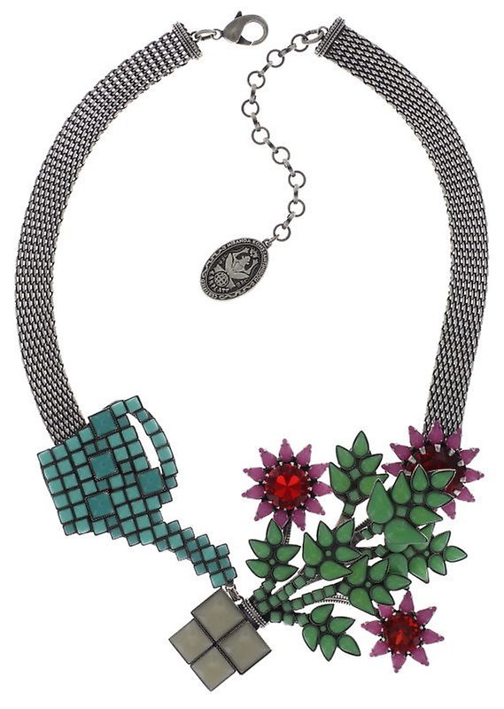 image pour Collier Sunflower Rose / Vert  size XL,L,M