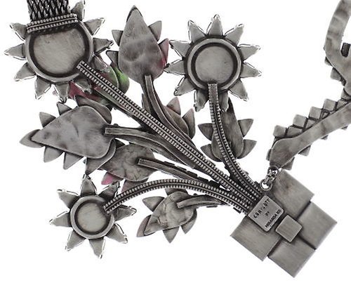 image for Necklace Sunflower Pink / Green  size XL,L,M