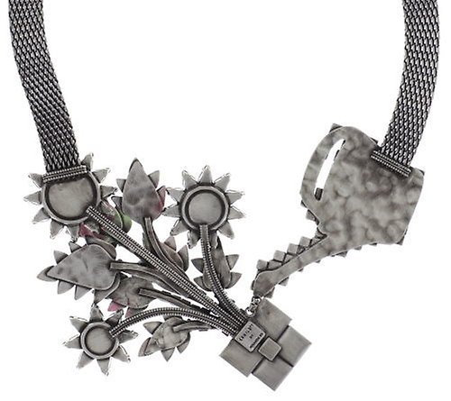 image for Necklace Sunflower Pink / Green  size XL,L,M