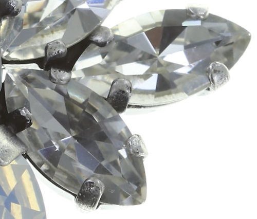 image for Earring clip Spider Daisy White  