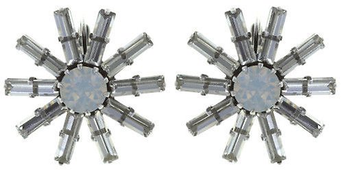 для изображений серьги на английском замке Spider Daisy White  size L