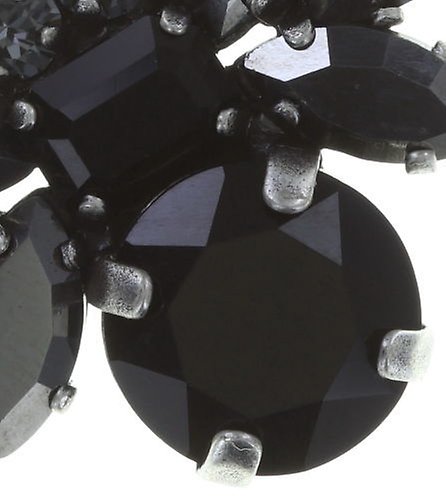 image for Earring Eurowire Spider Daisy Black  