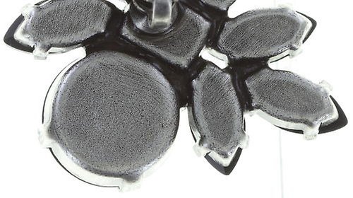 image for Earring Eurowire Spider Daisy Black  