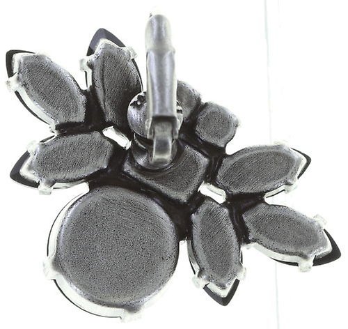 image for Earring Eurowire Spider Daisy Black  
