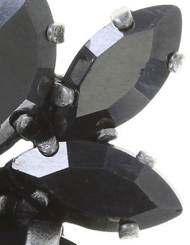 image for Earring Eurowire Spider Daisy Black  