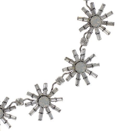 Bild für Halskette Spider Daisy Weiß  Größe L