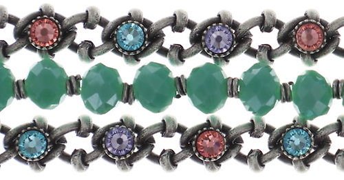 Bild für Armband Spider Daisy Pastell Multi  Größe L