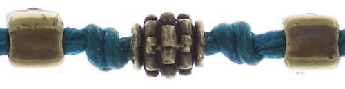 Bild für Armband Knoten Festival Bracelet Multi Blau Zirkon PP 32