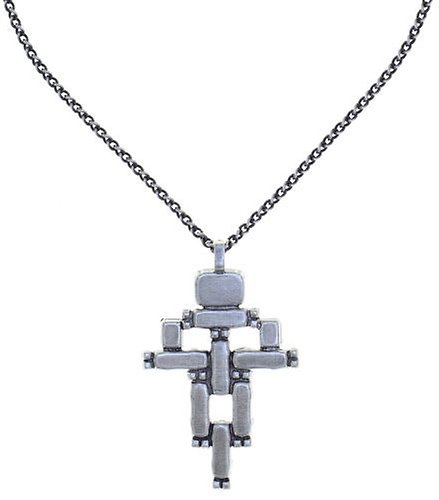 image for Necklace Pendant Empire States Incas Blue  