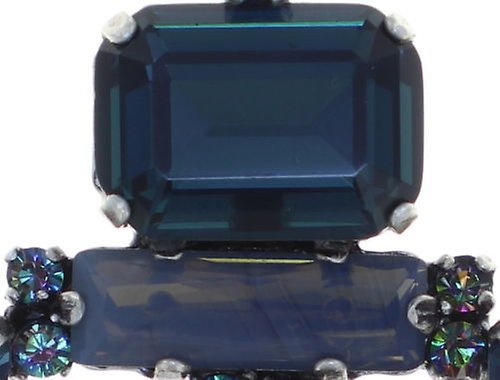 image for Necklace Pendant Empire States Incas Blue  