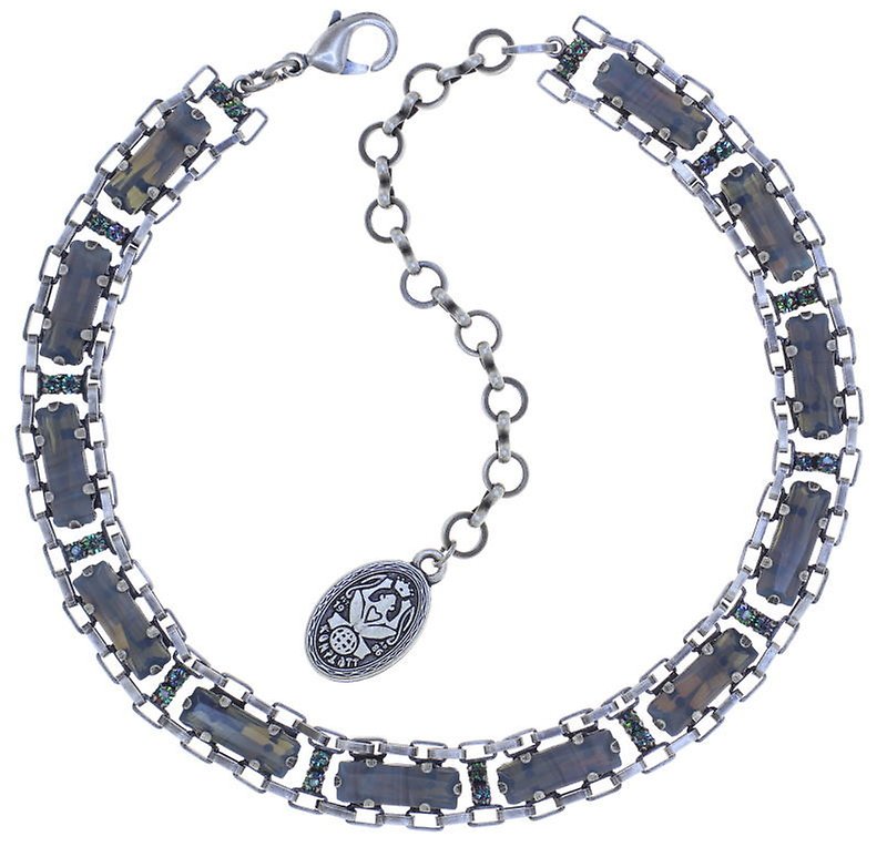 image for Necklace Choker Empire States Incas Blue  