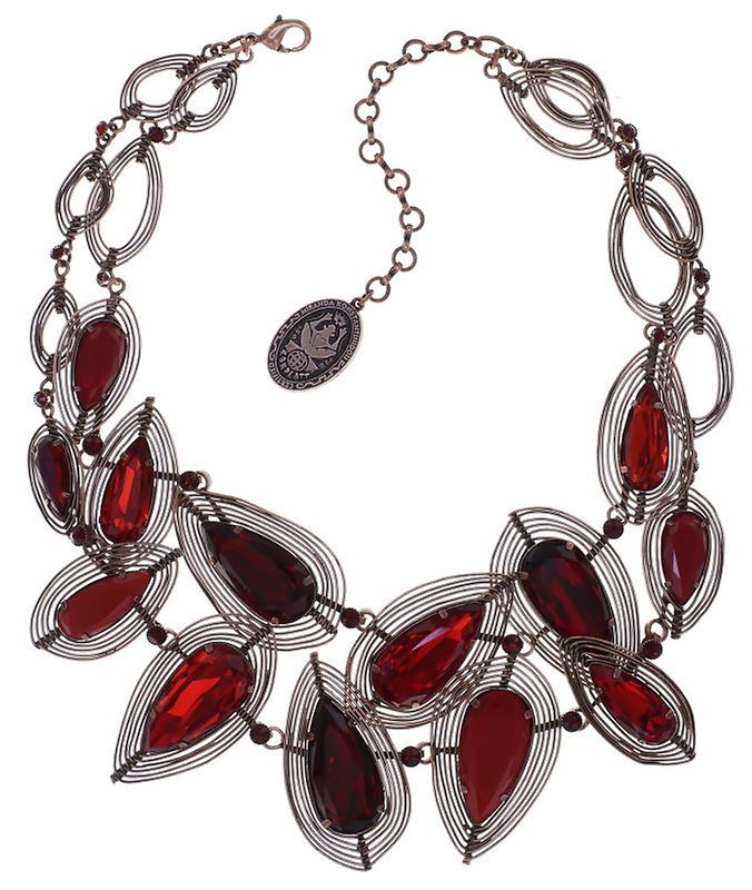 image for Necklace Collier Amazonia Red  