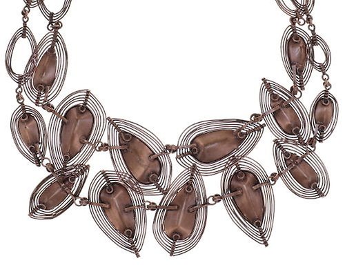 image for Necklace Collier Amazonia Red  