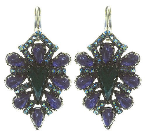 image pour Boucles d'oreilles Eurowire Snow White Bleu / Vert  size S