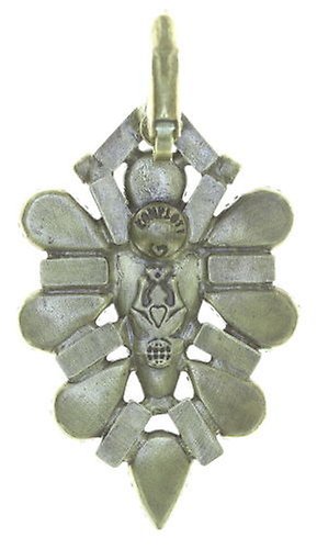 image for Earring Eurowire Snow White Blue / Green  size S