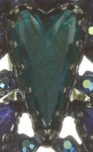 image for Earring clip Snow White Blue / Green  size S