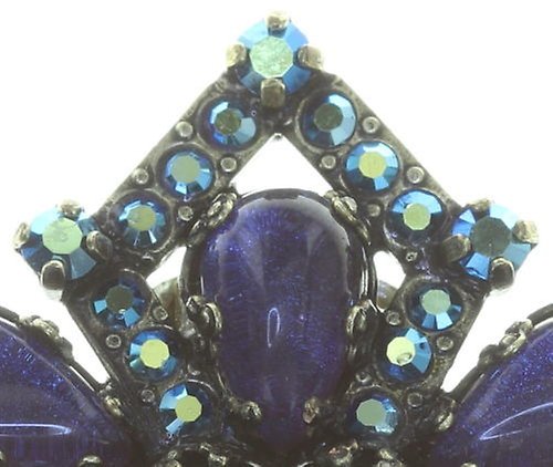 image pour Boucles d'oreilles Clip Snow White Bleu / Vert  size S