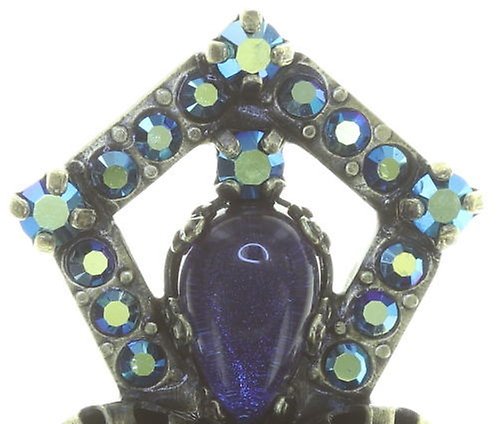 Bild für Ohrstecker Snow White Blau / Grün  Größe M