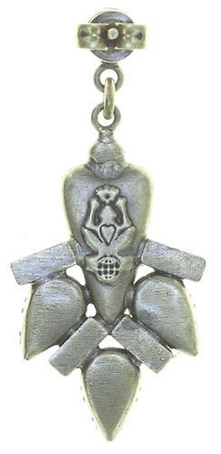 image for Earring Stud Dangling Snow White Blue / Green  size S