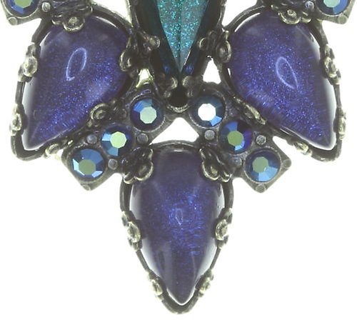 image for Earring Stud Dangling Snow White Blue / Green  size S