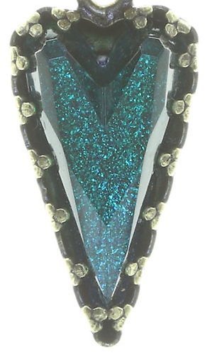 image for Earring Stud Dangling Snow White Blue / Green  size S