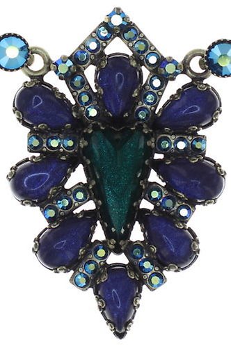 image for Necklace Snow White Blue / Green  size S