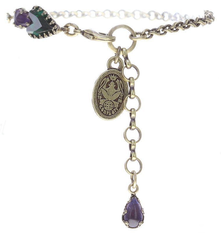 Bild für Armband Snow White Blau / Grün  Größe S