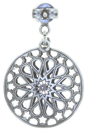 image pour Clou d'oreille pendant Shades of Light Noir  size XS