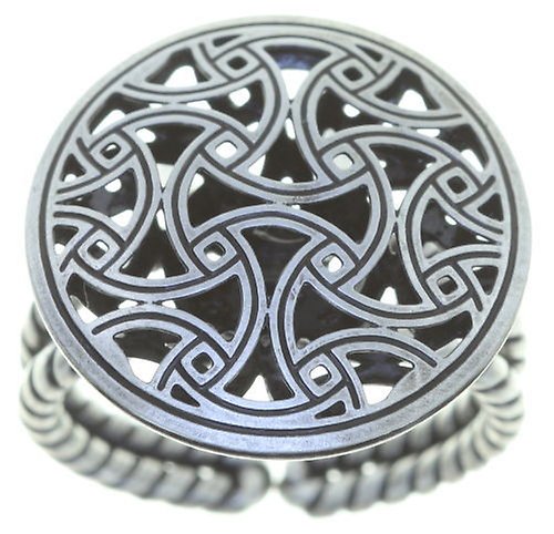 image for Ring Shades of Light Black  size XS