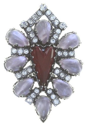 image pour Boucles d'oreilles Clip Snow White Rouge  size S