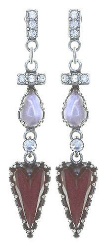 image pour Clou d'oreille pendant Snow White Rouge  size S