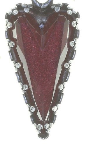 image for Earring Stud Dangling Snow White Red  size S