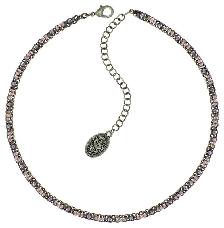 image pour Collier Kaleidoscope Illusion Beige  