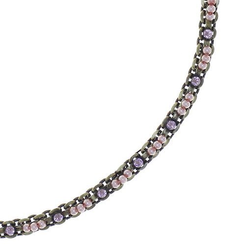 image for Necklace Kaleidoscope Illusion Beige  