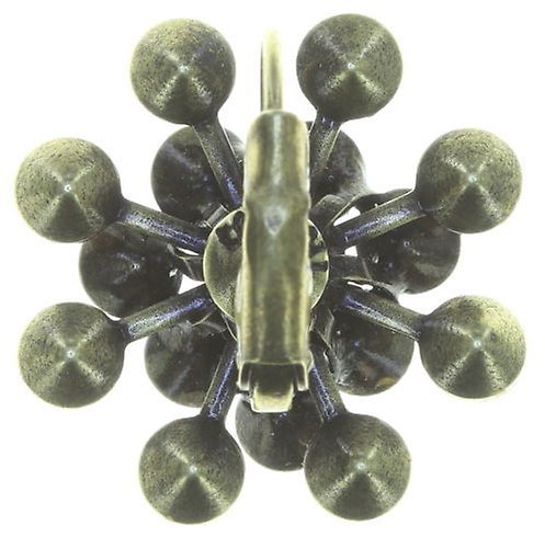 Bild für Ohrringe mit Brisur Magic Fireball Grau  Classic Size (21mm Ø)